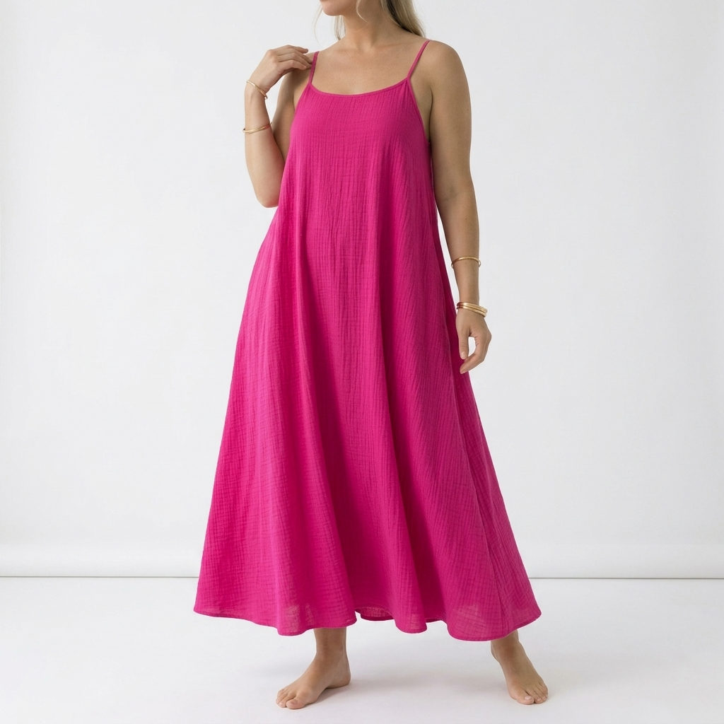 Dorsale — Vestido maxi de tirantes ajustables