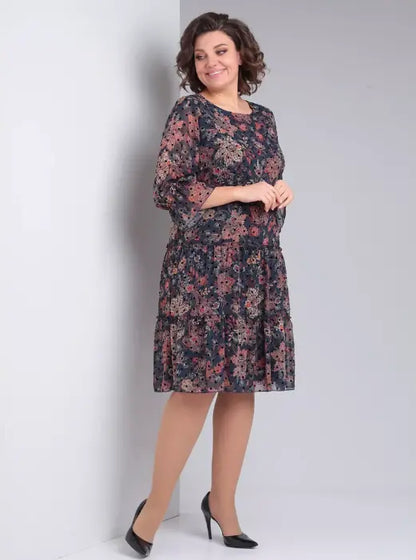 Oriane — Vestido floral elegante y atemporal