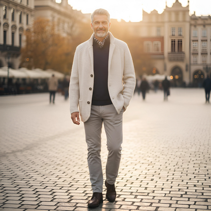 Feliks — Cardigan masculino elegante