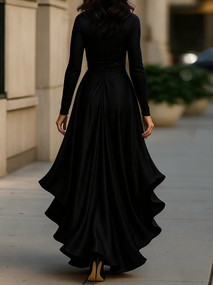 Mathilde — Elegante vestido de satén