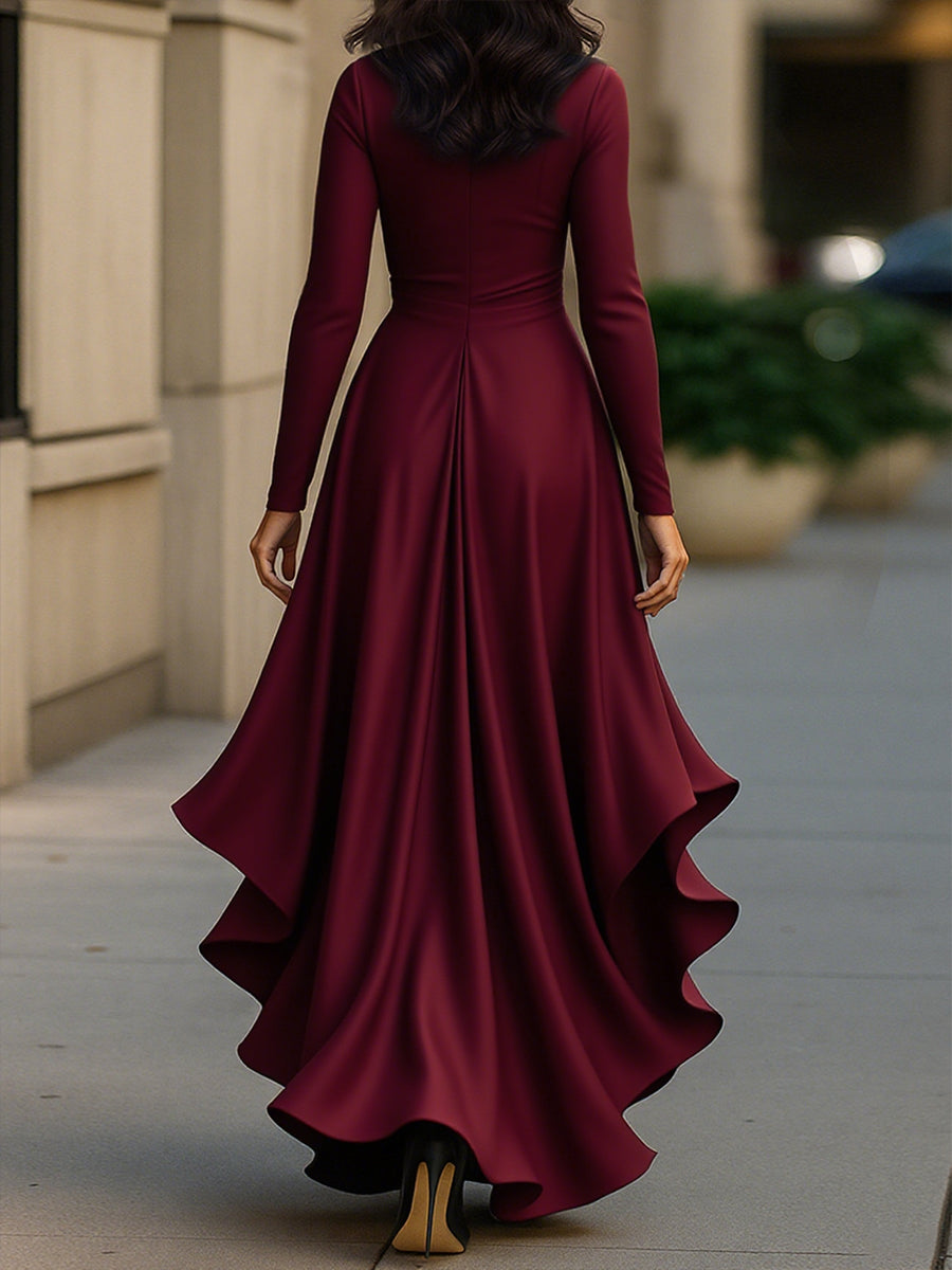 Mathilde — Elegante vestido de satén