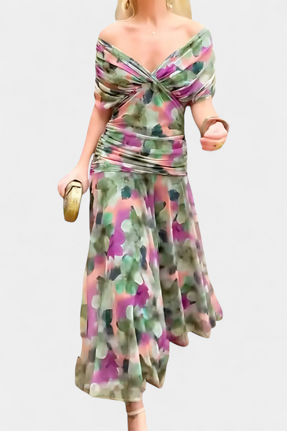 Alizée — Vestido floral con gracia etérea