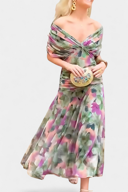 Alizée — Vestido floral con gracia etérea