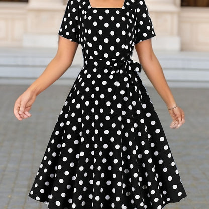 Marguerite — Vestido de lunares elegante y cómodo