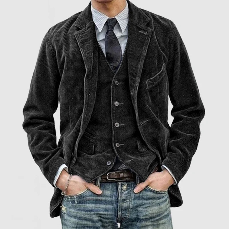 Thomas — Chaqueta y chaleco vintage elegante