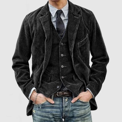 Thomas — Chaqueta y chaleco vintage elegante