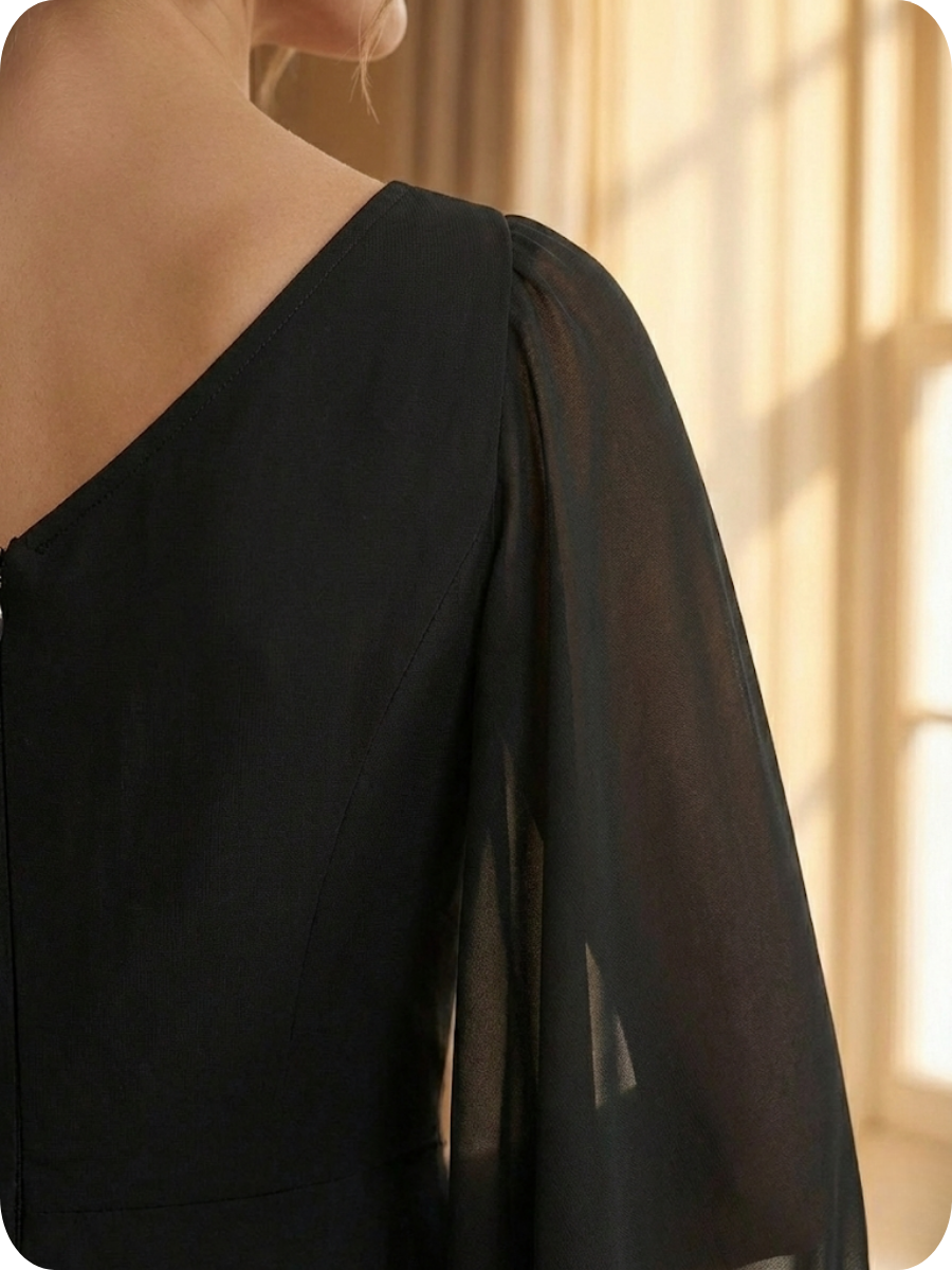 Éléonore — Vestido maxi fluido elegante