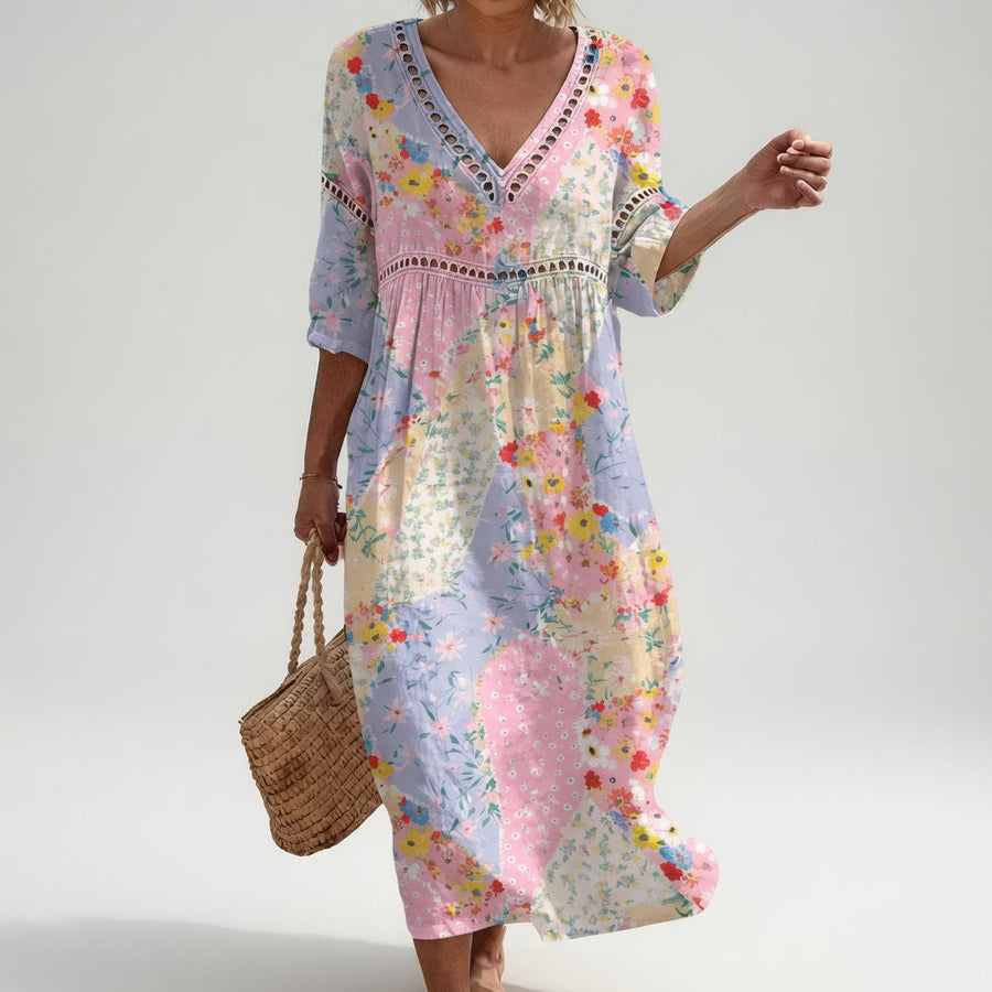Lysiane — Vestido floral ligero y elegante