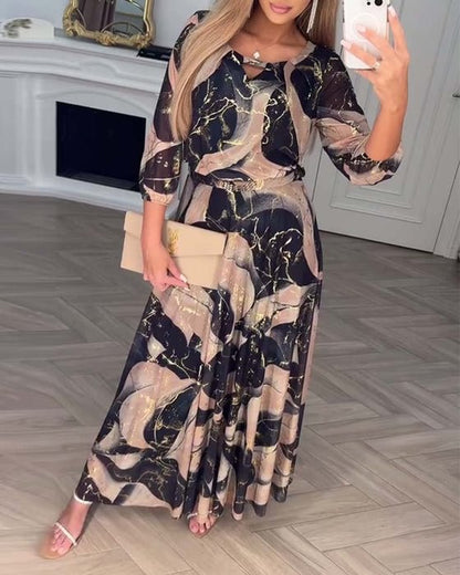 Madeleine — Vestido fluido que realza la figura