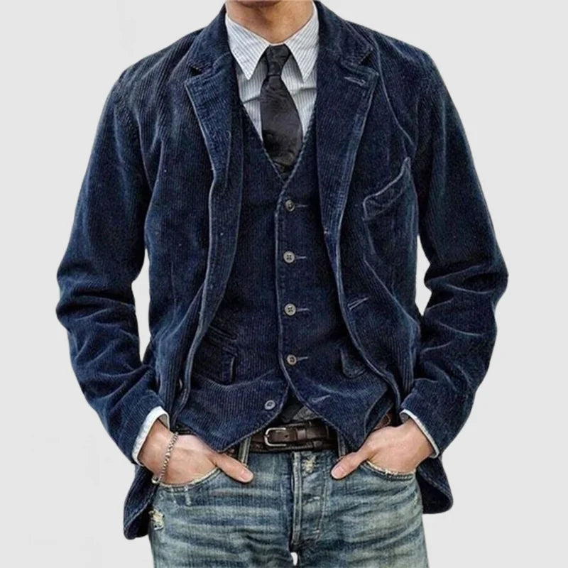 Thomas — Chaqueta y chaleco vintage elegante