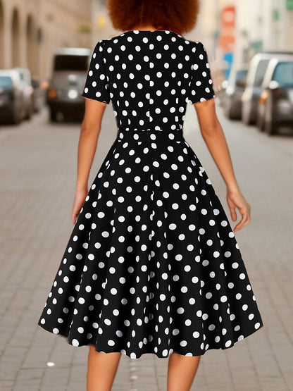 Marguerite — Vestido de lunares elegante y cómodo