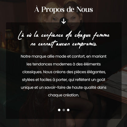 Françoise — Conjunto de vestido y jersey elegante