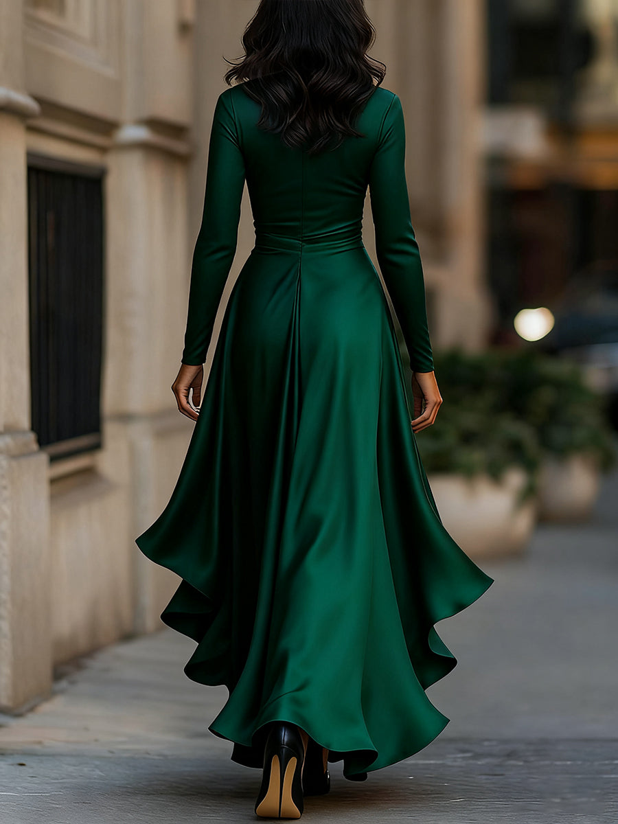 Mathilde — Elegante vestido de satén