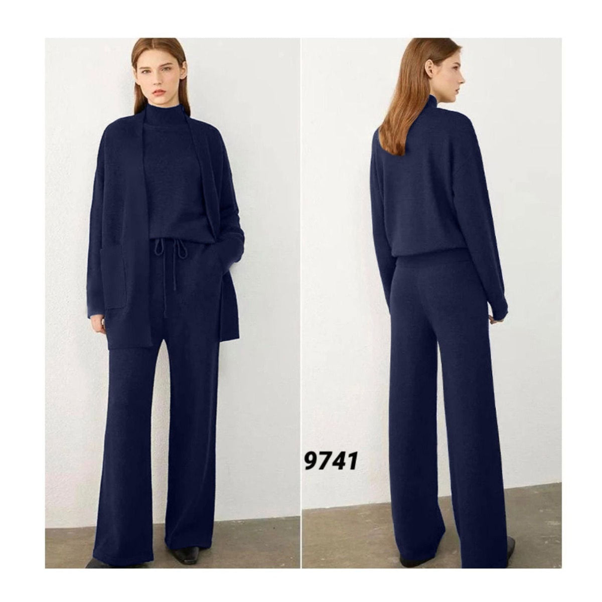 Alessia — Conjunto de tres piezas elegante