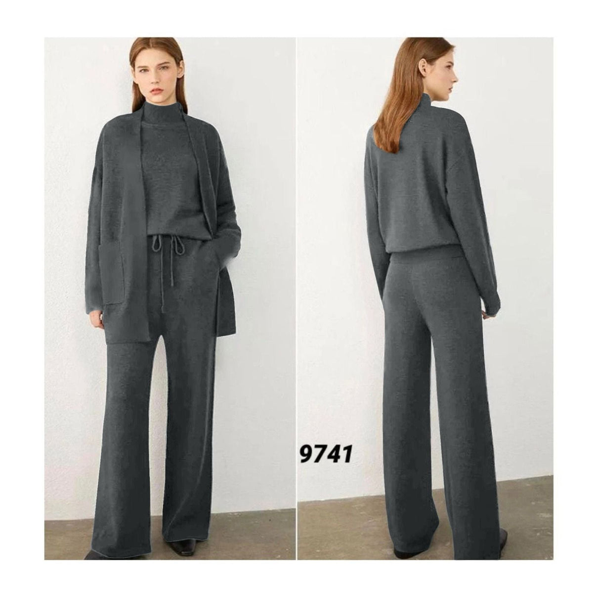 Alessia — Conjunto de tres piezas elegante