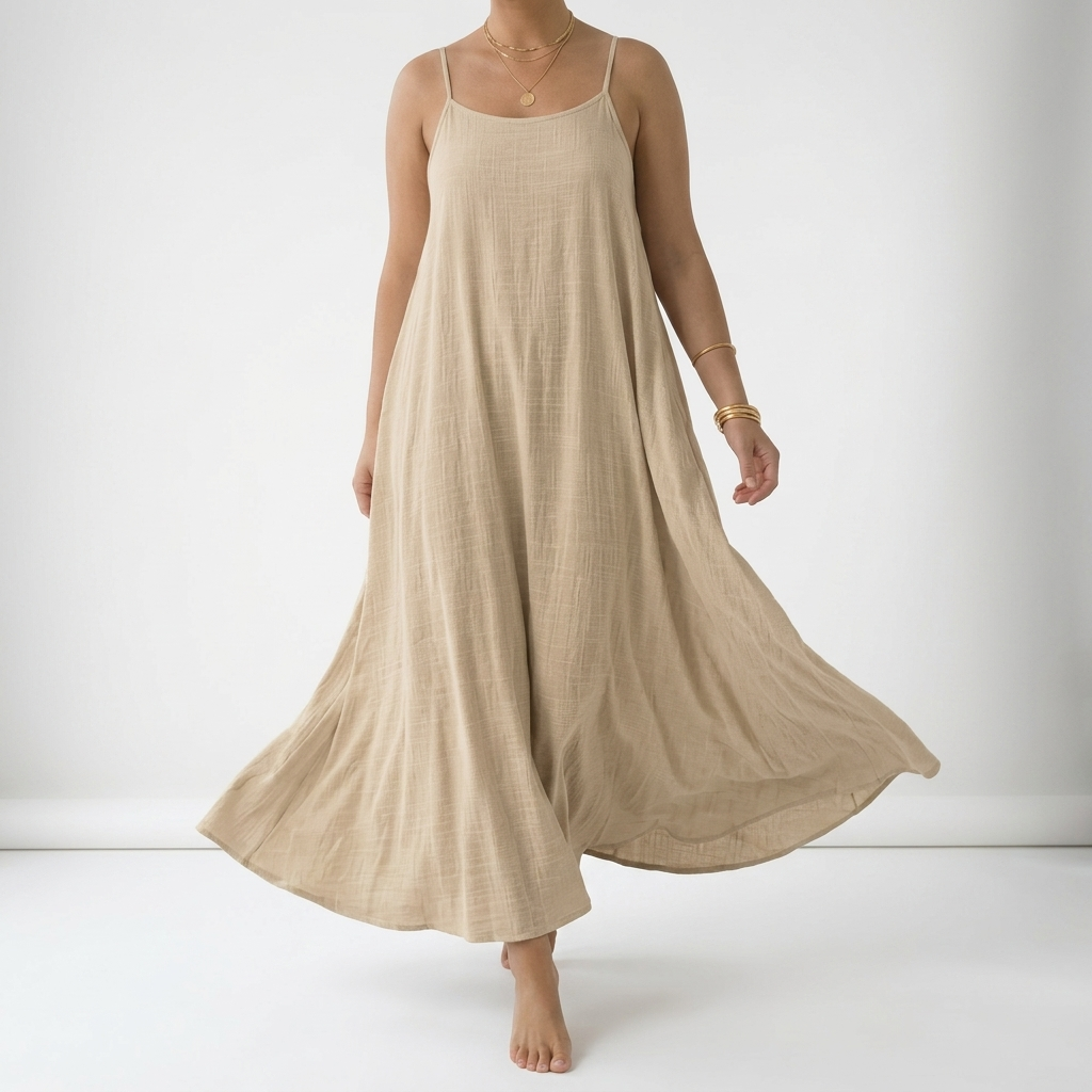 Dorsale — Vestido maxi de tirantes ajustables