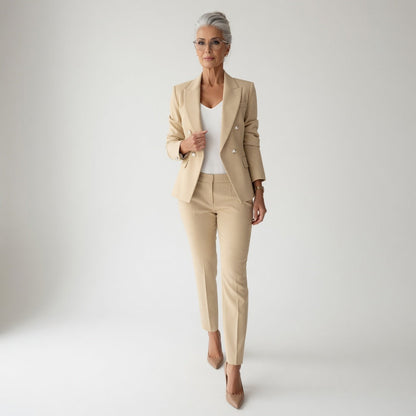 Odette — Traje pantalón chic y fluido