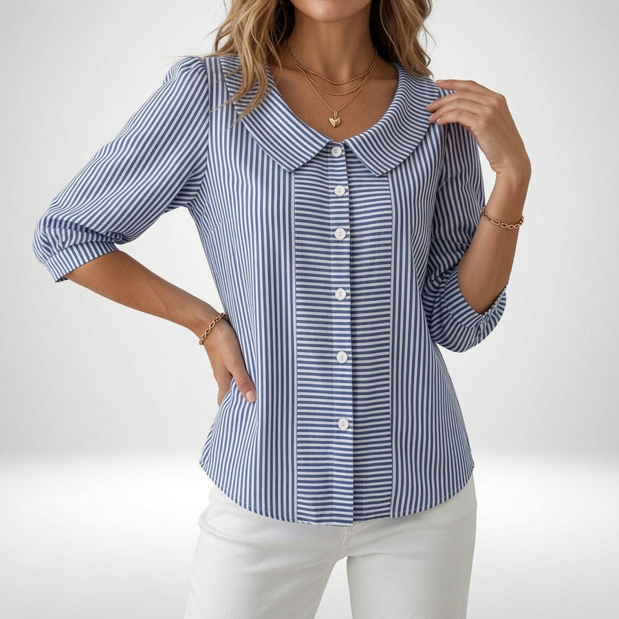 Zélie — Blusa de manga abullonada elegante