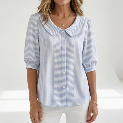 Zélie — Blusa de manga abullonada elegante