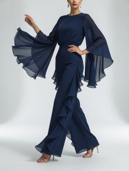 Azéliane — Vestido largo fluido elegante