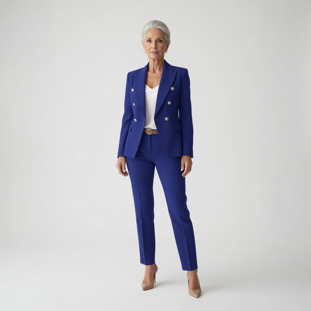 Odette — Traje pantalón chic y fluido