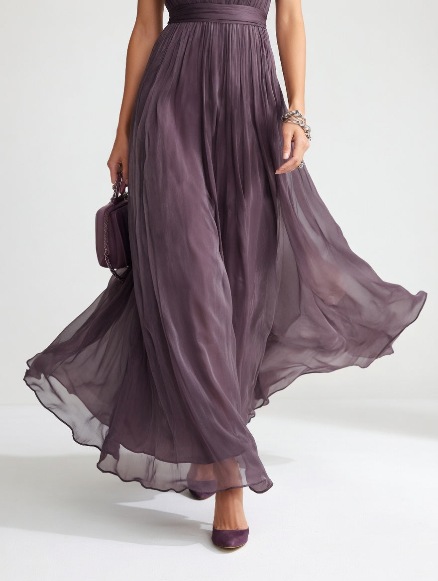 Éléonise — Vestido largo fluido elegante
