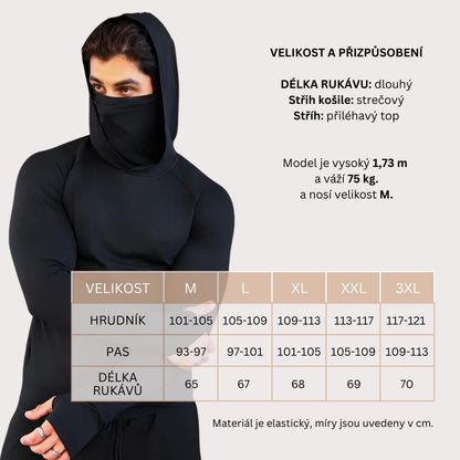 Arven — Sudadera moderna con capucha para hombre
