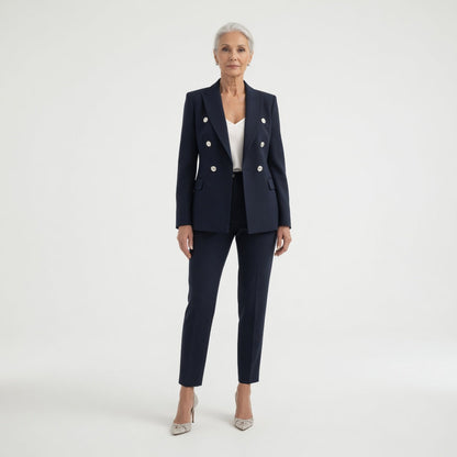 Odette — Traje pantalón chic y fluido