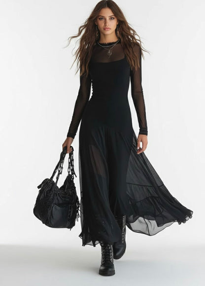 Lunaria — Vestido largo con encanto etéreo