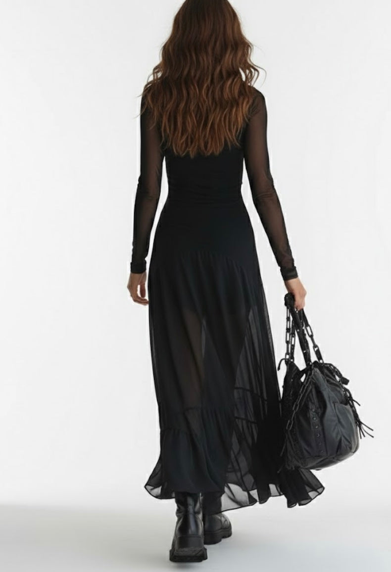 Lunaria — Vestido largo con encanto etéreo