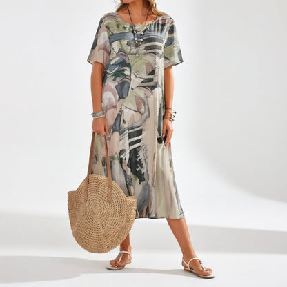 Azéloria — Vestido largo artístico y elegante