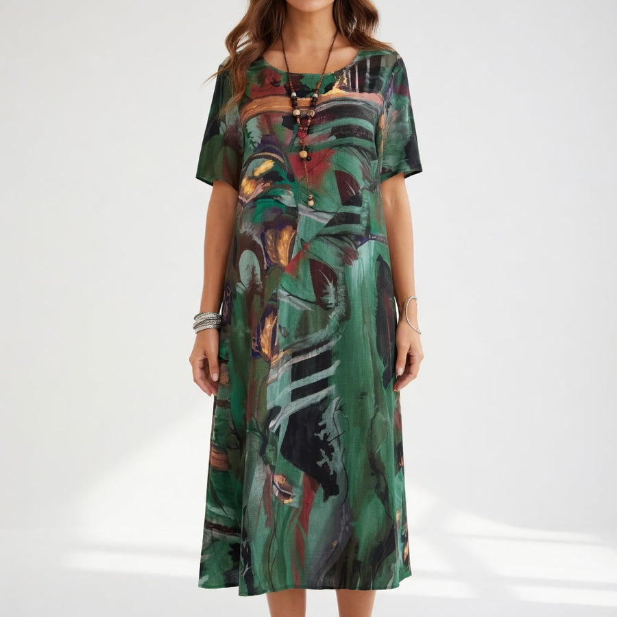 Azéloria — Vestido largo artístico y elegante