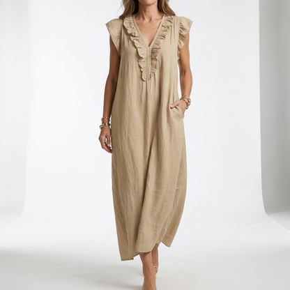Terrale — Vestido maxi bohemio con elegancia natural