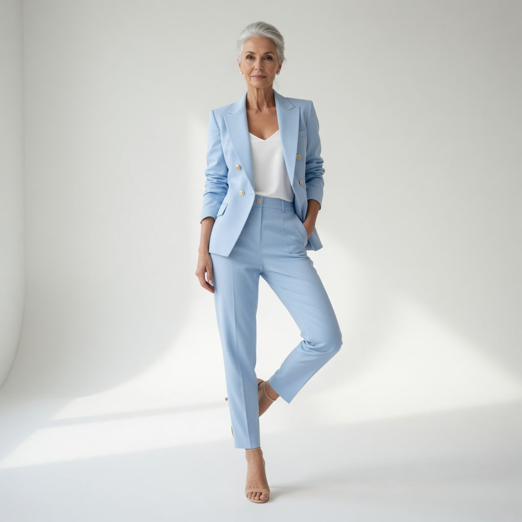 Odette — Traje pantalón chic y fluido