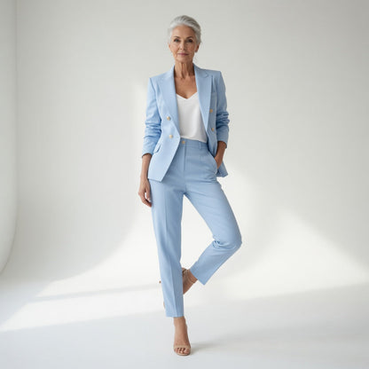 Odette — Traje pantalón chic y fluido