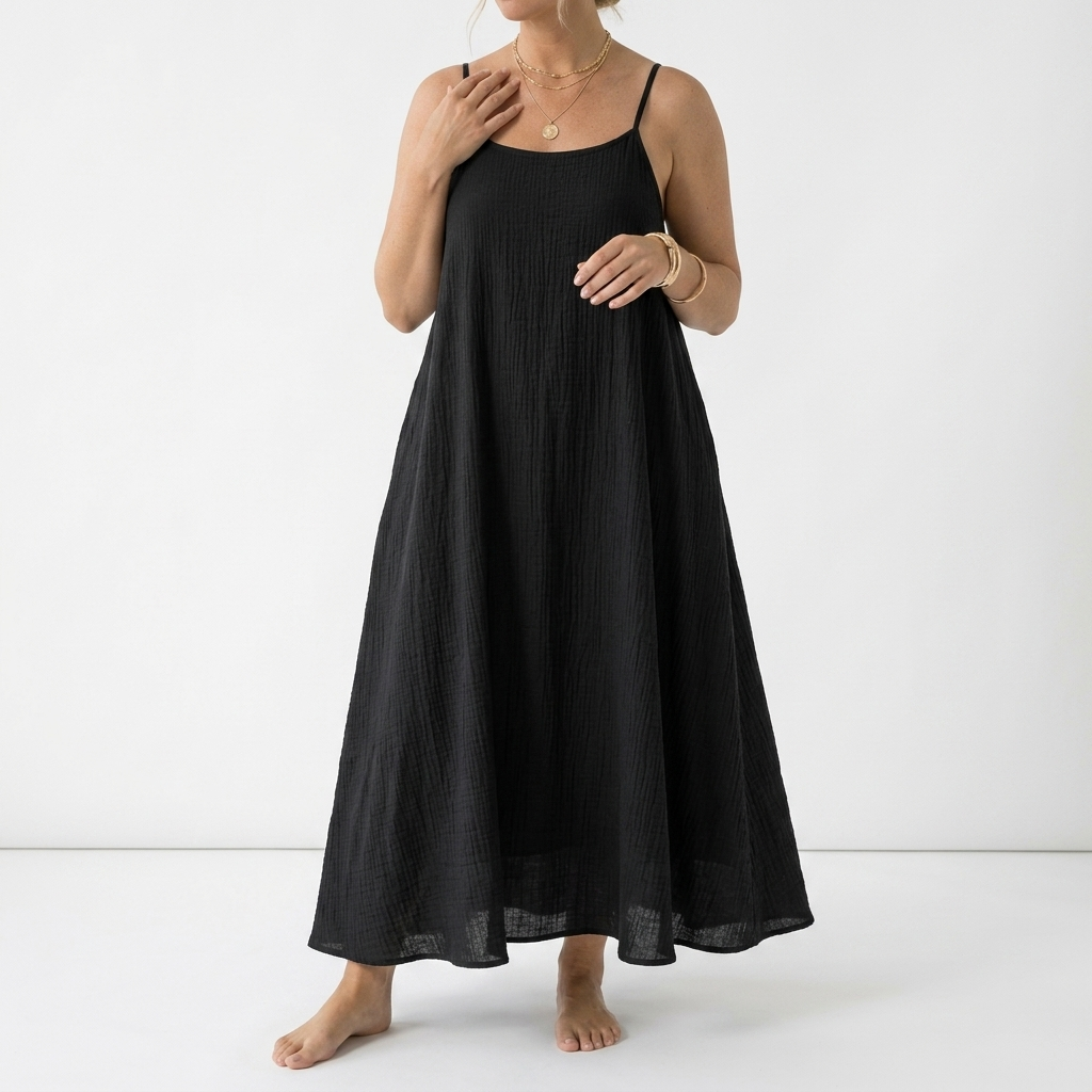Dorsale — Vestido maxi de tirantes ajustables