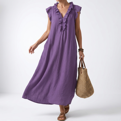 Terrale — Vestido maxi bohemio con elegancia natural