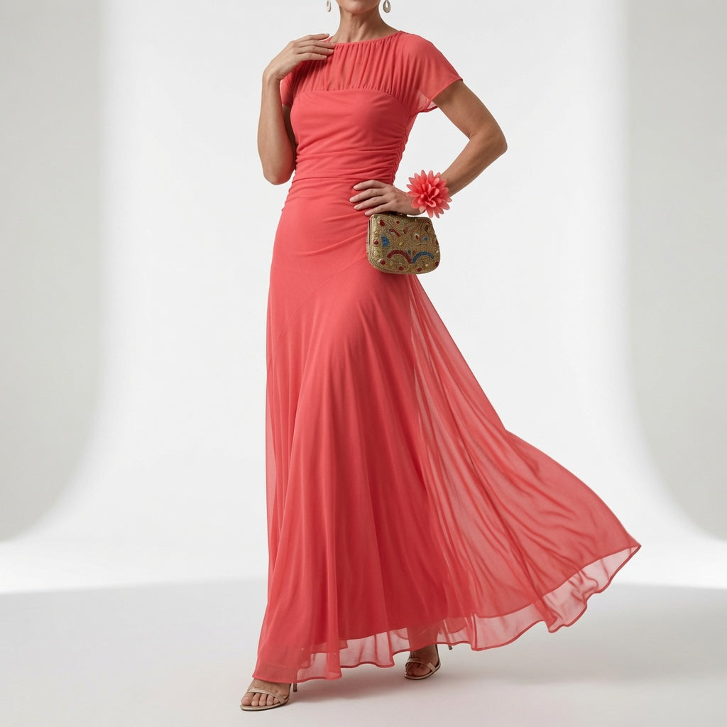 Élivaïne — Vestido largo fluido elegante