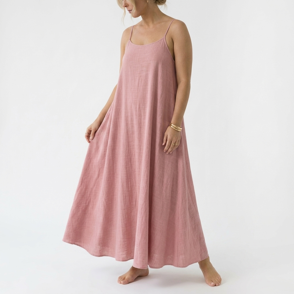 Dorsale — Vestido maxi de tirantes ajustables