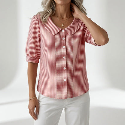 Zélie — Blusa de manga abullonada elegante