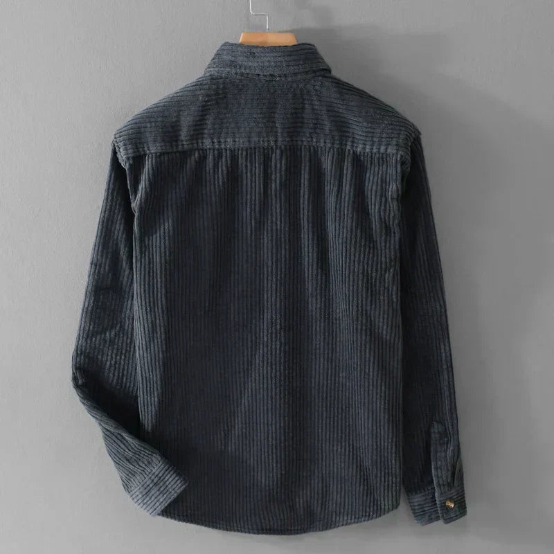 Rafael — Camisa de terciopelo elegante
