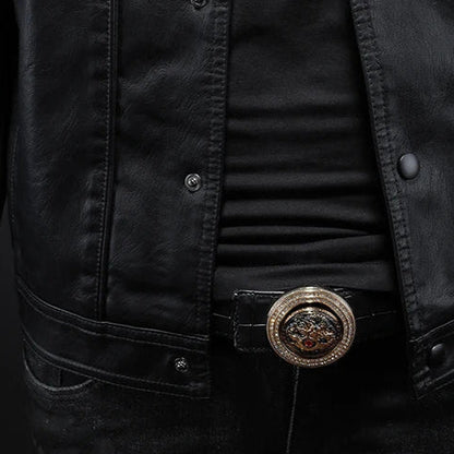 Rider — Chaqueta de cuero con estilo rebelde