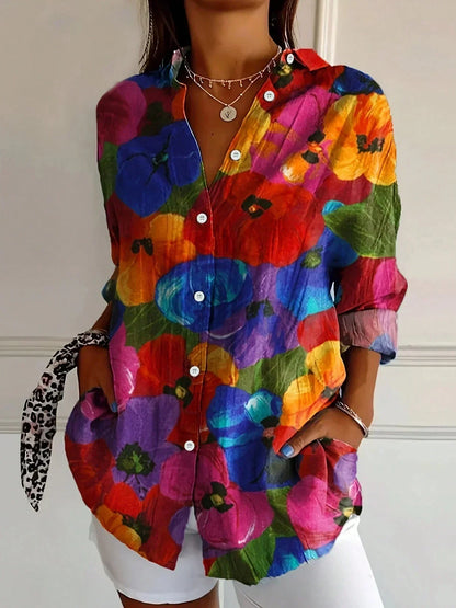 Élianne — Blusa elegante de colores duraderos
