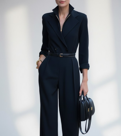 Séverine — Mono de traje elegante y estructurado