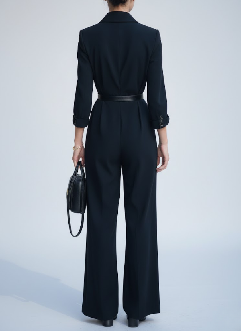 Séverine — Mono de traje elegante y estructurado