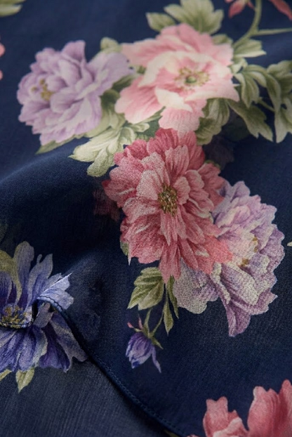 Marianne — Vestido maxi floral elegante