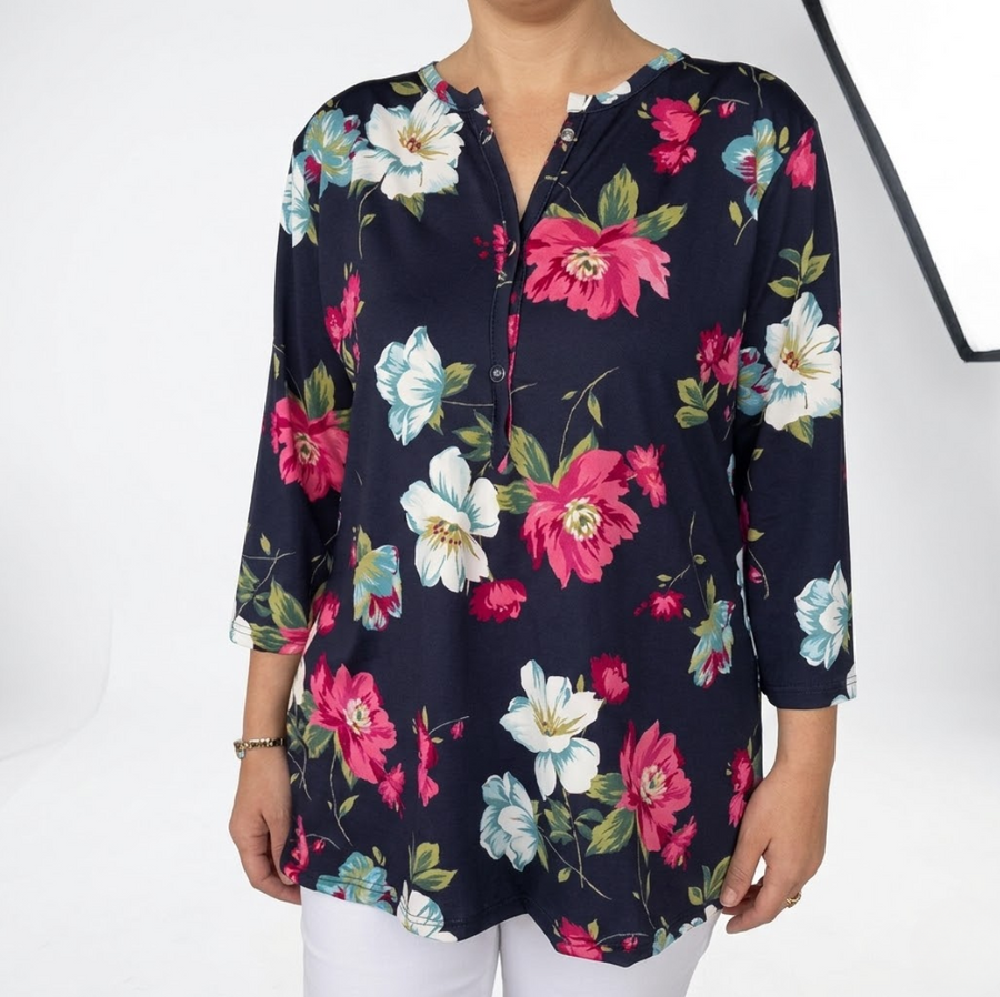 Émilienne — Túnica fluida cómoda para el verano