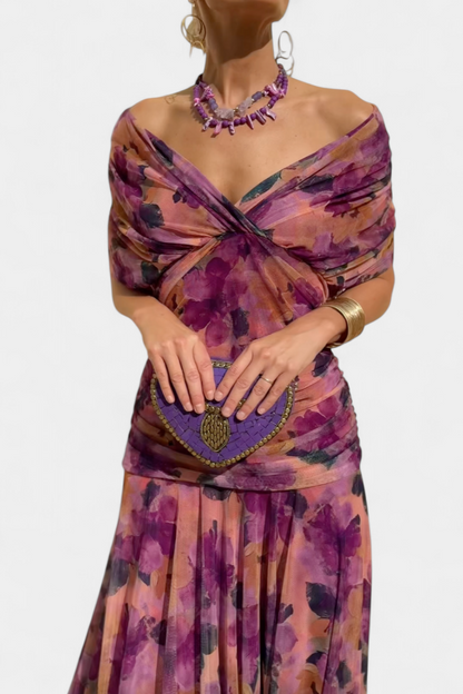 Alizée — Vestido floral con gracia etérea