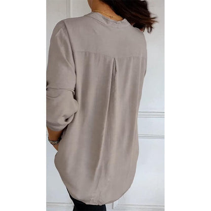Marina — Top elegante con detalles brillantes