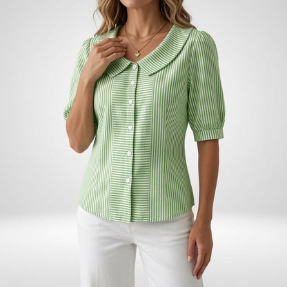 Zélie — Blusa de manga abullonada elegante